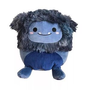 Squishmallows Dani 11" Blue Yeti Plush NWT Big Foot FIRST TO MARKET